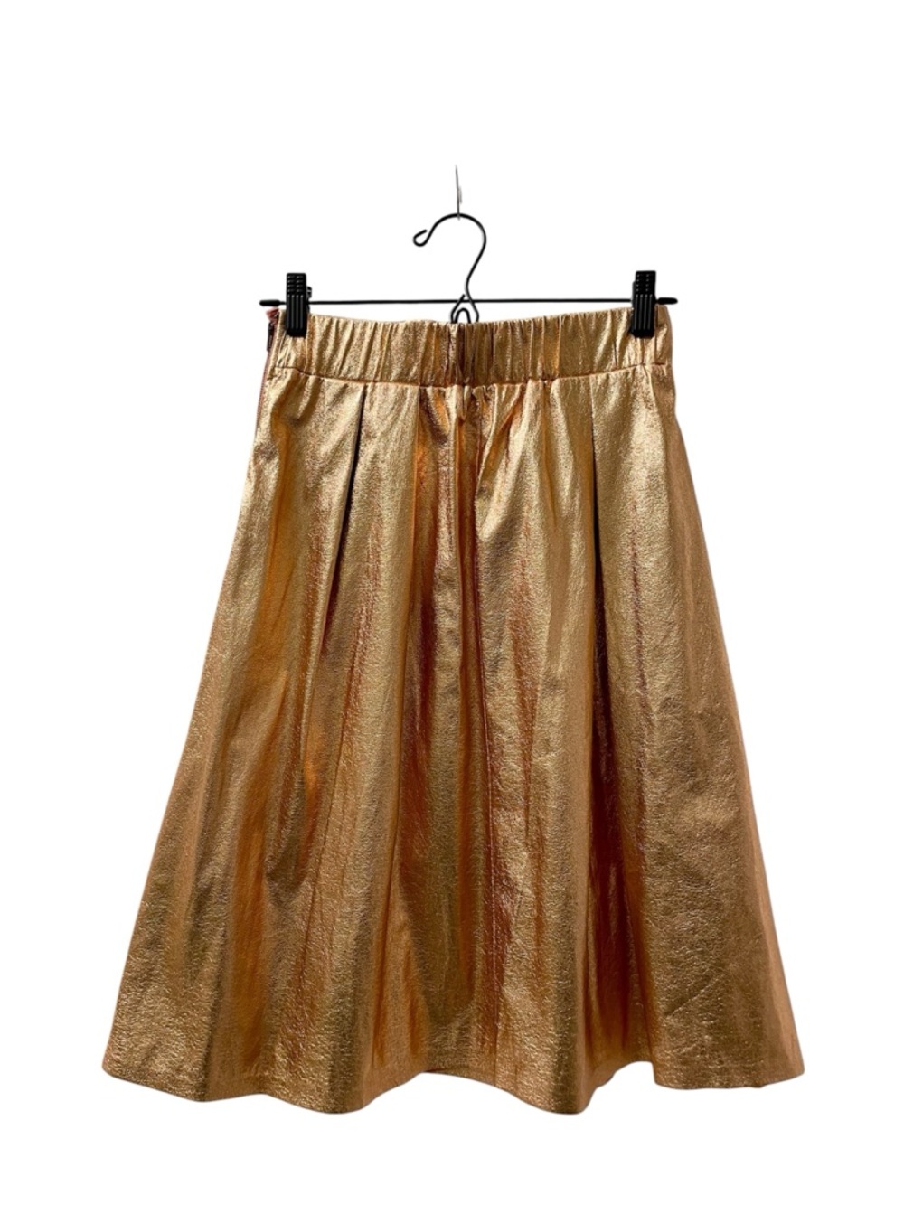 NWT Moulinette Soeurs Copper Foil A-Line Skirt